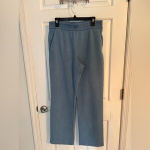 Lululemon Athletica Softstreme High Rise Light Blue Track Pants (Regular)